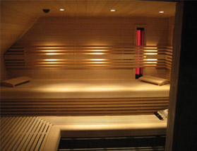 Sauna sur-mesure photo